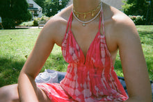 Load image into Gallery viewer, Backwards Gold Lock Necklace