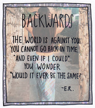 Load image into Gallery viewer, Backwards Gold & Silver Lock Necklace