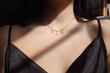 Load image into Gallery viewer, Backwards Gold Tiny Lock Necklace