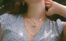 Load image into Gallery viewer, My Love Gold Double Chain Necklace
