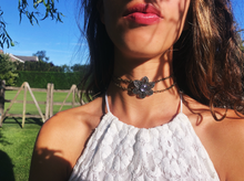 Load image into Gallery viewer, First Kiss Flower Choker Necklace

